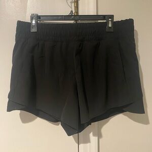 Avia Women’s Running Shorts with Bike Liner, 4” Inseam